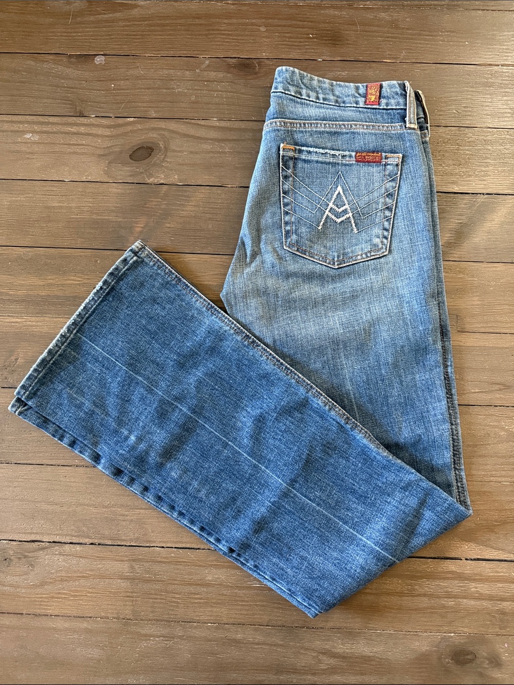 7 For All Mankind “A” Pocket Jeans Size 28